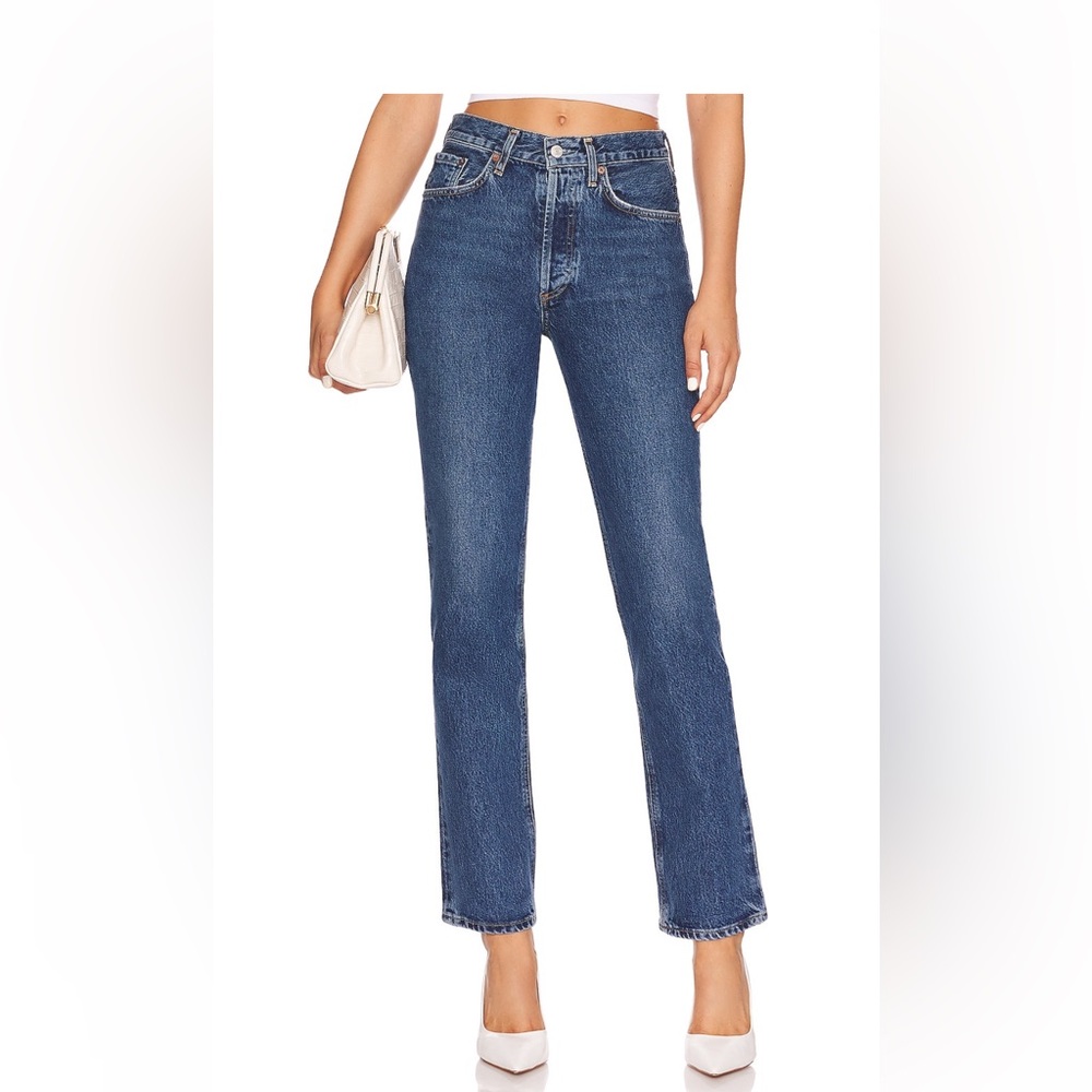 Lana Mid-rise Straight Jeans